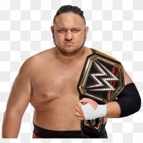 Samoa Joe Png - Wwe Samoa Joe Wwe Champion, Transparent Png - samoa joe png