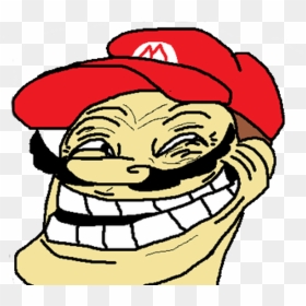 Mario Troll Face Png , Png Download - Mario Troll Face Png, Transparent Png - troll faces png
