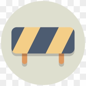 Cone Clipart Road Blocker - Roadblock Png Icon, Transparent Png - block png
