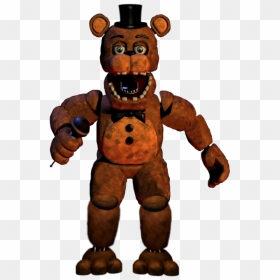 Unwithered Freddy By Sammy2005 - Fnaf Withered Freddy, HD Png Download - freddy png