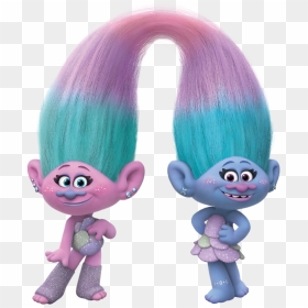 Satin And Chenille Troll, HD Png Download - poppy troll png