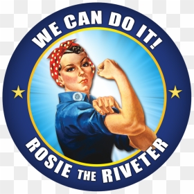 Rosie The Riveter, HD Png Download - rosie the riveter png