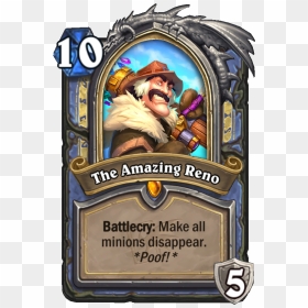 Hearthstone The Amazing Reno, HD Png Download - hearthstone png