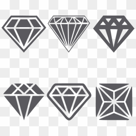 Gray Photography Diamond Royalty-free Stock Free Clipart - Diamond Logo, HD Png Download - diamond clipart png