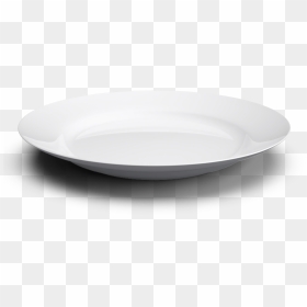White Plate Transparent Png - Ceramic, Png Download - white plate png