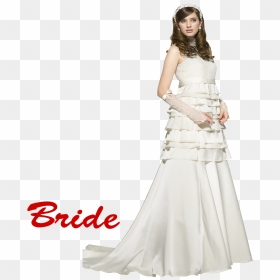 Bride Png Picture - Girl Png Wedding Dress, Transparent Png - bride png