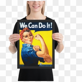 Transparent We Can Do It Png - Propaganda Poster World War, Png Download - rosie the riveter png