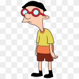 Transparent Curly Png - Thaddeus Curly Gammelthorpe, Png Download - hey arnold png