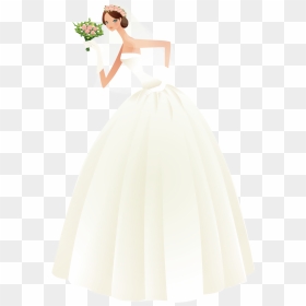 Bride Dress Png - Wedding Vector Bride Dress, Transparent Png - bride png