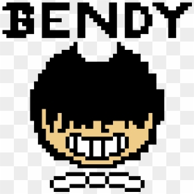Bendy And The Ink Machine Pixel Art, HD Png Download - bendy and the ink machine png