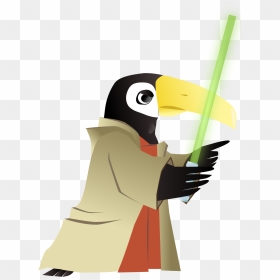 Toucan Jedi Master Clip Arts - Jedi, HD Png Download - jedi png