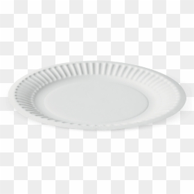 Paper Plate Png Clip Art Transparent Download - Plate, Png Download - white plate png