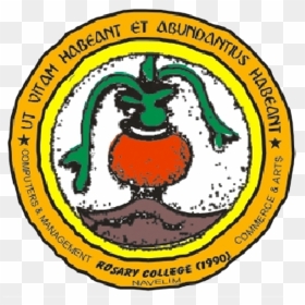Rosary College Of Commerce And Arts Navelim Logo, HD Png Download - rosary png
