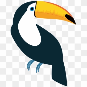 Vector Transprent Png Free - Cartoon Toucan Png, Transparent Png - toucan png