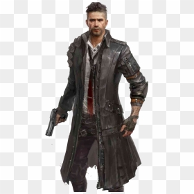 Playerunknown"s Battlegrounds Png Free Pic - Pubg Black Trench Coat, Transparent Png - player unknown battlegrounds png