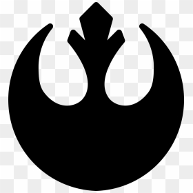 Jedi Logo Symbol - Star Wars Rebel Logo Png, Transparent Png - jedi png