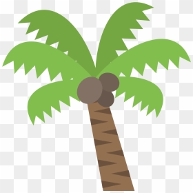 Palm Tree Cartoon 22, Buy Clip Art - Palm Tree Emoji, HD Png Download - palm tree emoji png