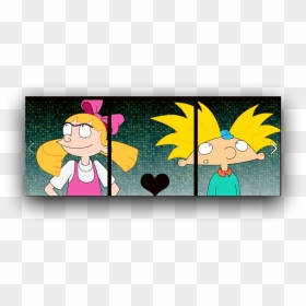 Helga Pataki ♥ Hey Arnold - Helga Pataki Y Arnold, HD Png Download - hey arnold png