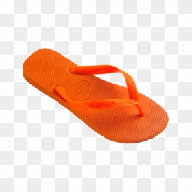 Flip Flops Png Background - Havaianas Orange Flip Flops, Transparent Png - flip flops png