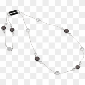 Ioaku Moon Iconic Silver Sparkle Grey - Necklace, HD Png Download - silver sparkles png