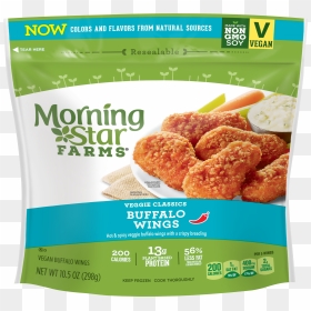 Morningstar Farms® Buffalo Veggie Wings - Morningstar Farms, HD Png Download - buffalo wings png
