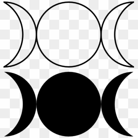 Full - Moon - Clipart - Crescent Moon Full Moon - Crescent Moon Full Moon Crescent Moon Symbol, HD Png Download - crescent png