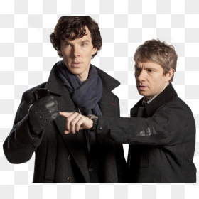 Sherlock Transparent John - Sherlock And John Png, Png Download - sherlock png