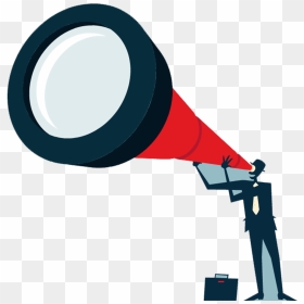 Telescope Businessperson Icon - Icon Telescope, HD Png Download - telescope png