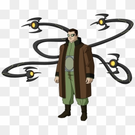 Doctor Octopus By Spiedyfan On Clipart Library - Doctor Octopus, HD Png Download - spoderman png