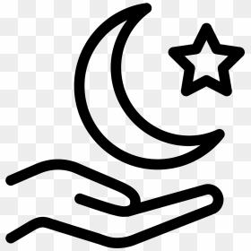 Ramadan Png Image - Moon And Stars Icon, Transparent Png - crescent png