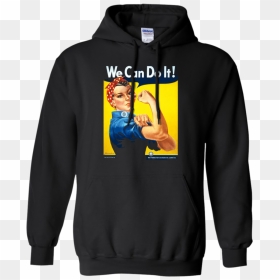 We Can Do It Poster Rosie The Riveter Girl Power Apparel - Rosie The Riveter, HD Png Download - rosie the riveter png