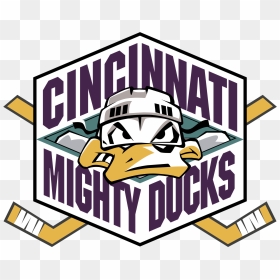 Cincinnati Mighty Ducks, HD Png Download - anaheim ducks logo png