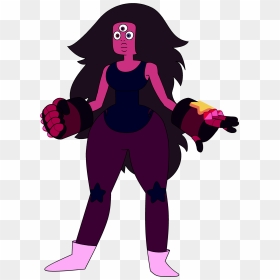 Svg Black And White Stock Image As Gauntlets Deko Kun - Garnet Steven Universe Garnet, HD Png Download - steven universe garnet png