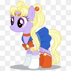 Ponytail Clipart Pony Tail - Mlp Sailor Magical Pony, HD Png Download - ponytail png
