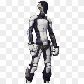 Bl2 Zer0 Skin Are Y0u Still There - Bl2 Zero White Skin, HD Png Download - borderlands png