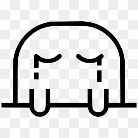 Mole Sad Crying Face Fictional - Icon, HD Png Download - crying face png