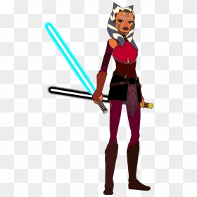 Ahsoka Tano, Jedi Knight By Superherotimefan - Ahsoka Tano, HD Png Download - jedi png