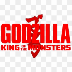 Godzilla King Of The Monsters Red Logo By Sp - Godzilla 2014, HD Png Download - godzilla logo png