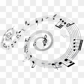 Music Notes Png - Background Sheet Music Png, Transparent Png - white music notes png