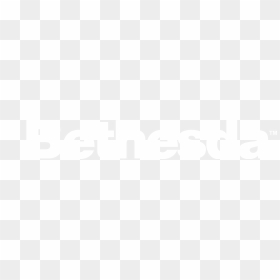Bethesda Logo White Png, Transparent Png - bethesda logo png