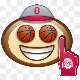 Ohio State Buckeyes Football, HD Png Download - basketball emoji png