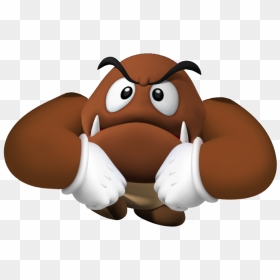 Mario Goomba , Png Download - Mario Goomba With Hands, Transparent Png - goomba png