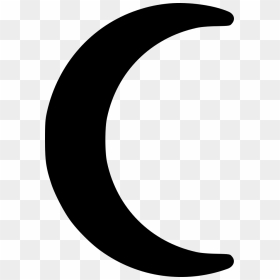 Crescent Moon Symbol Waning, HD Png Download - crescent png