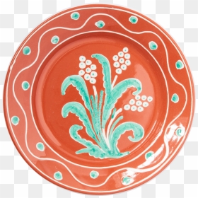 Green And White Harvest Dinner Plate , Png Download - Circle, Transparent Png - white plate png