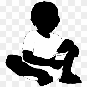 Beautiful Silhouettes Of Children - Black Boy Joy Silhouette, HD Png Download - children silhouette png