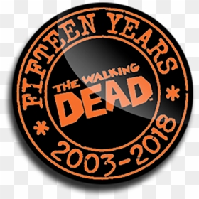 Twd Walkermask Twd Day Button - Slim & Husky's Pizza Beeria, HD Png Download - walking dead logo png