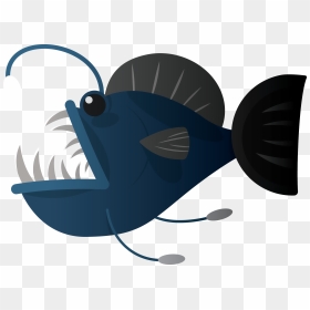 Deep Sea Creature Vector, HD Png Download - ocean fish png