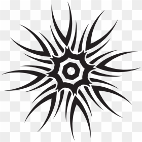 Tribal Star Silhouette - Svg Tribal Shape, HD Png Download - star silhouette png