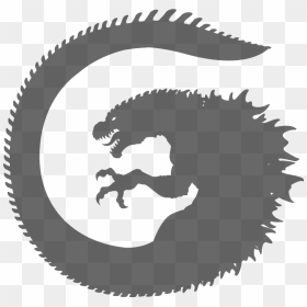 Monster Of Monsters Youtube Art - Godzilla Logo Png, Transparent Png - godzilla logo png