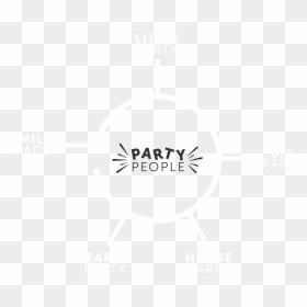 Lvv Party People - Line Art, HD Png Download - party people png